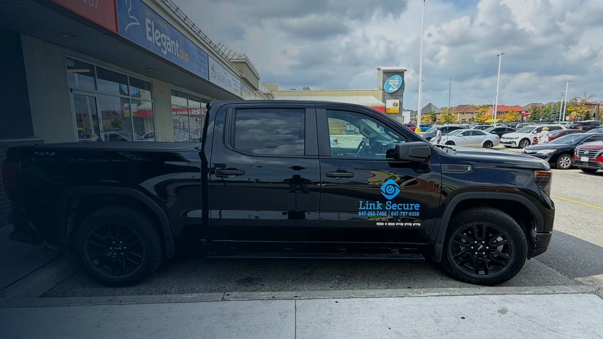 Link Secure CCTV Camera Installation Truck